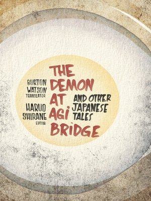 cover image of The Demon at Agi Bridge and Other Japanese Tales